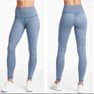 DYI Women’s Leggings Blue Herringbone Full Length Small